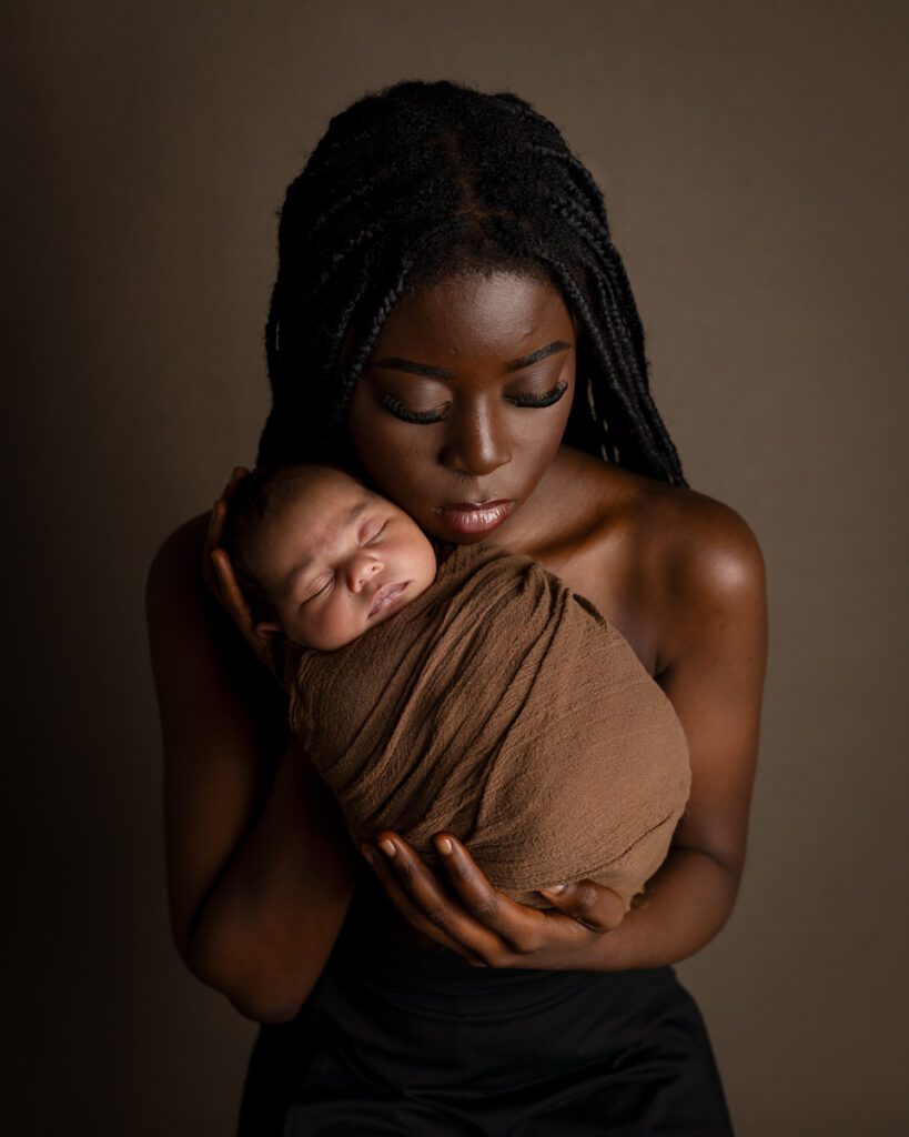 nyfødtfotografering med søsken